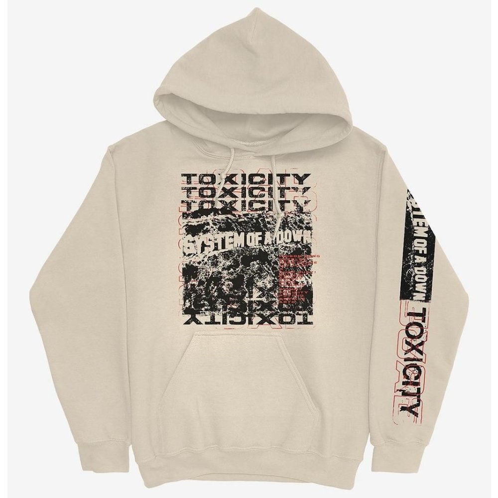 Hot Topic System of a Down Toxicity Hoodie Sweatshirt - New with Tags - Large